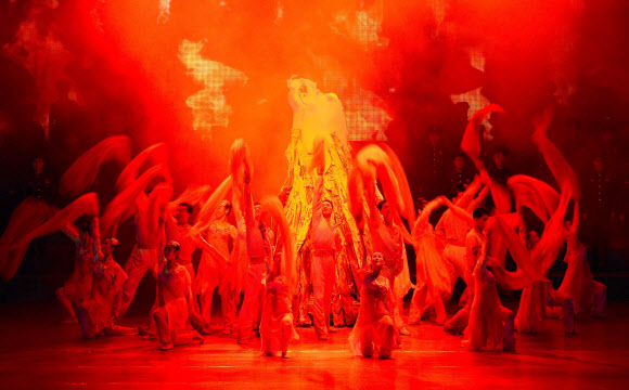 北, 당 창건기념일 경축공연