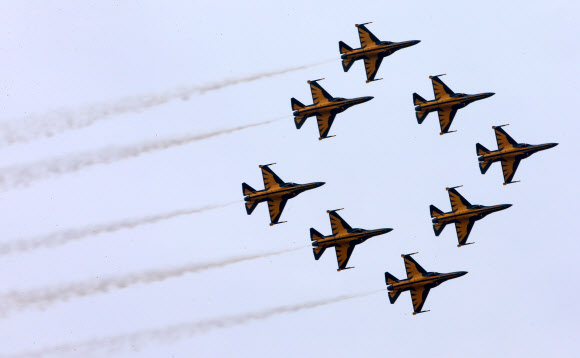 ’조국의 하늘’ 지키는 공군 블랙이글스