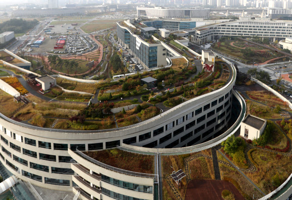 세계최고 정부세종청사 옥상정원