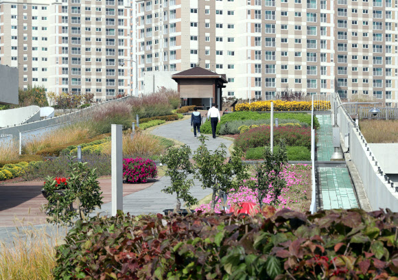 기네스북 등재된 정부세종청사 옥상정원