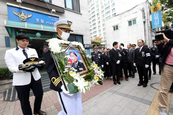 근무지 마지막 들른 故김창호 경감