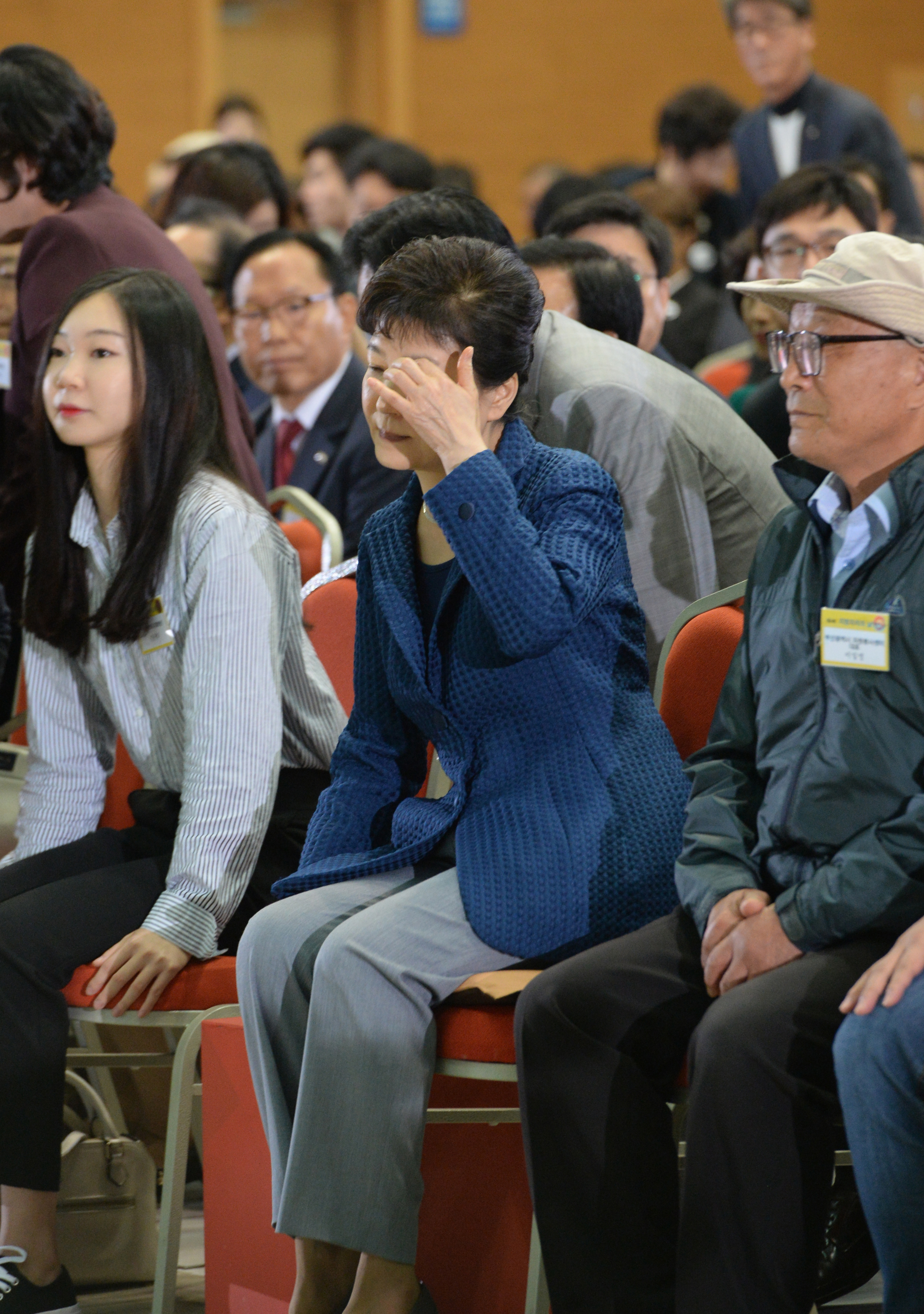 피곤한 박근혜 대통령