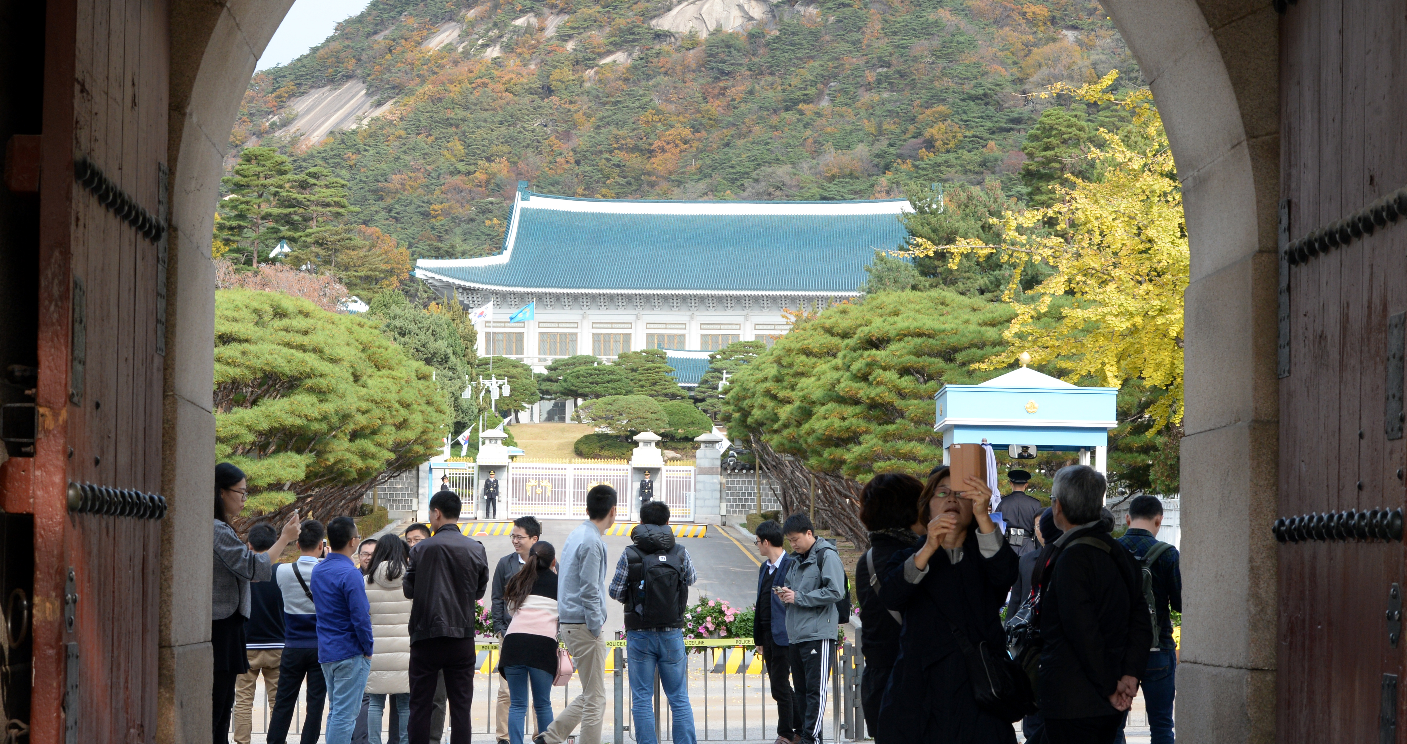 적막감 감도는 청와대