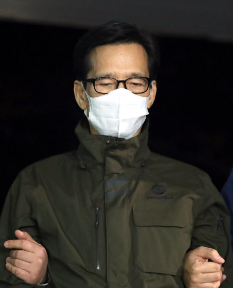 구속된 이영복 회장. 연합뉴스  