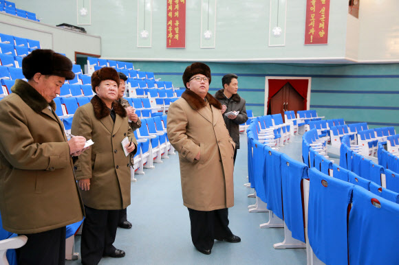 북한 김정은, 삼지연군 찾아 김정일 추모