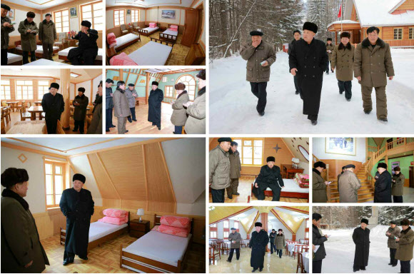 北김정은, 삼지연군 찾아 김정일 추모