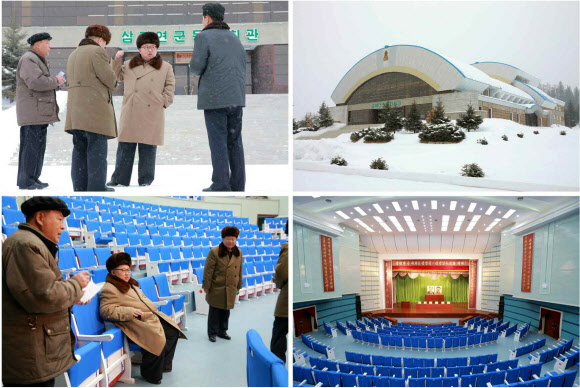 北김정은, 삼지연군 찾아 김정일 추모