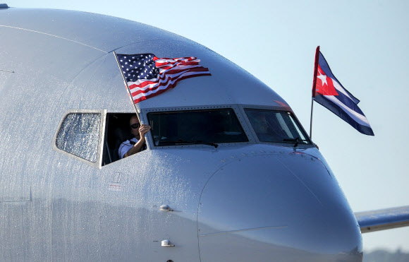 美항공사, 쿠바 아바나 직항편 반세기만에 운항 재개