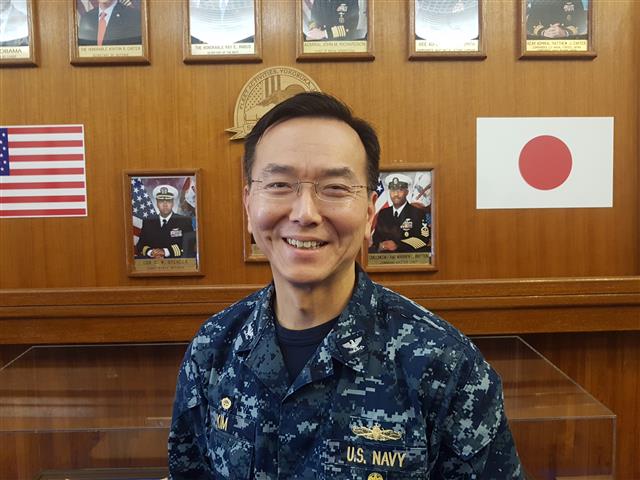 제프리 김 미해군 7함대 요코스카 기지 사령관