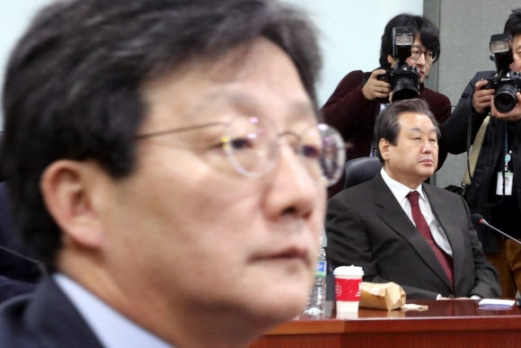 김무성 새누리당 전 대표와 유승민 의원