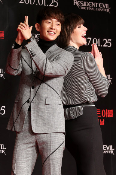 이준기-밀라 요보비치, 척척 맞는 호흡