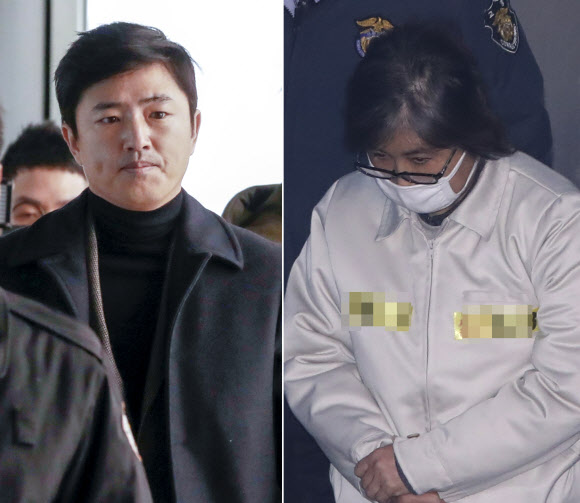 최순실씨와 그의 비리를 폭로한 고영태 전 더블루K 이사. 연합뉴스