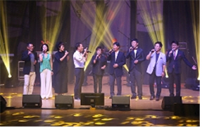 지난해 9월 서리풀페스티벌에서 서초컬처클럽(SCC) 멤버들이 공연하는 모습.<br>서초구 제공<br>