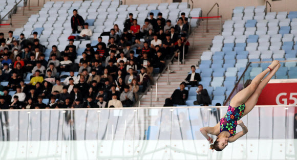 다이빙과 함께하는 이색 입학식
