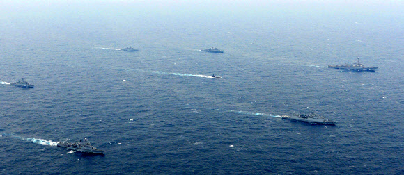 한-미 연합 해상기동훈련