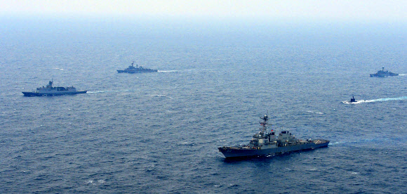 한-미 연합 해상기동훈련