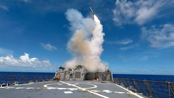 미국 해군이 보유한 토마호크 미사일 AFP연합뉴스