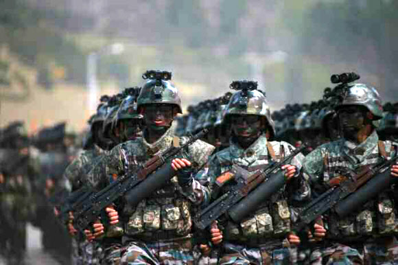 北 노동신문 발행 대규모 열병식