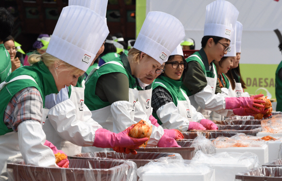봄에도 김장해요~