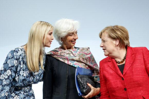 여성경제정상회의(W20) 참석한 이방카