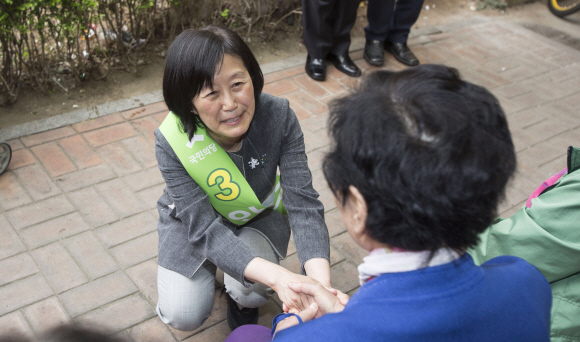 대선주자들내조 안철수 부인 김미경 여사