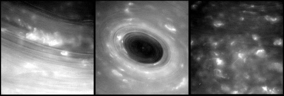 카시니가 보내온 토성 고리 근접사진들