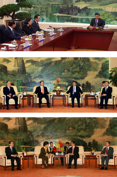시진핑, 이해찬 특사 좌석배치에 ’외교적 결례’ 논란