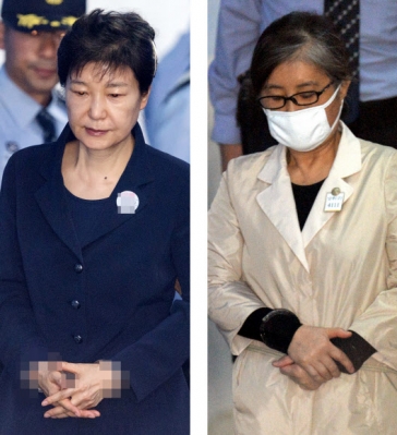 40년 지기 박근혜-최순실 ’나란히 법정에’