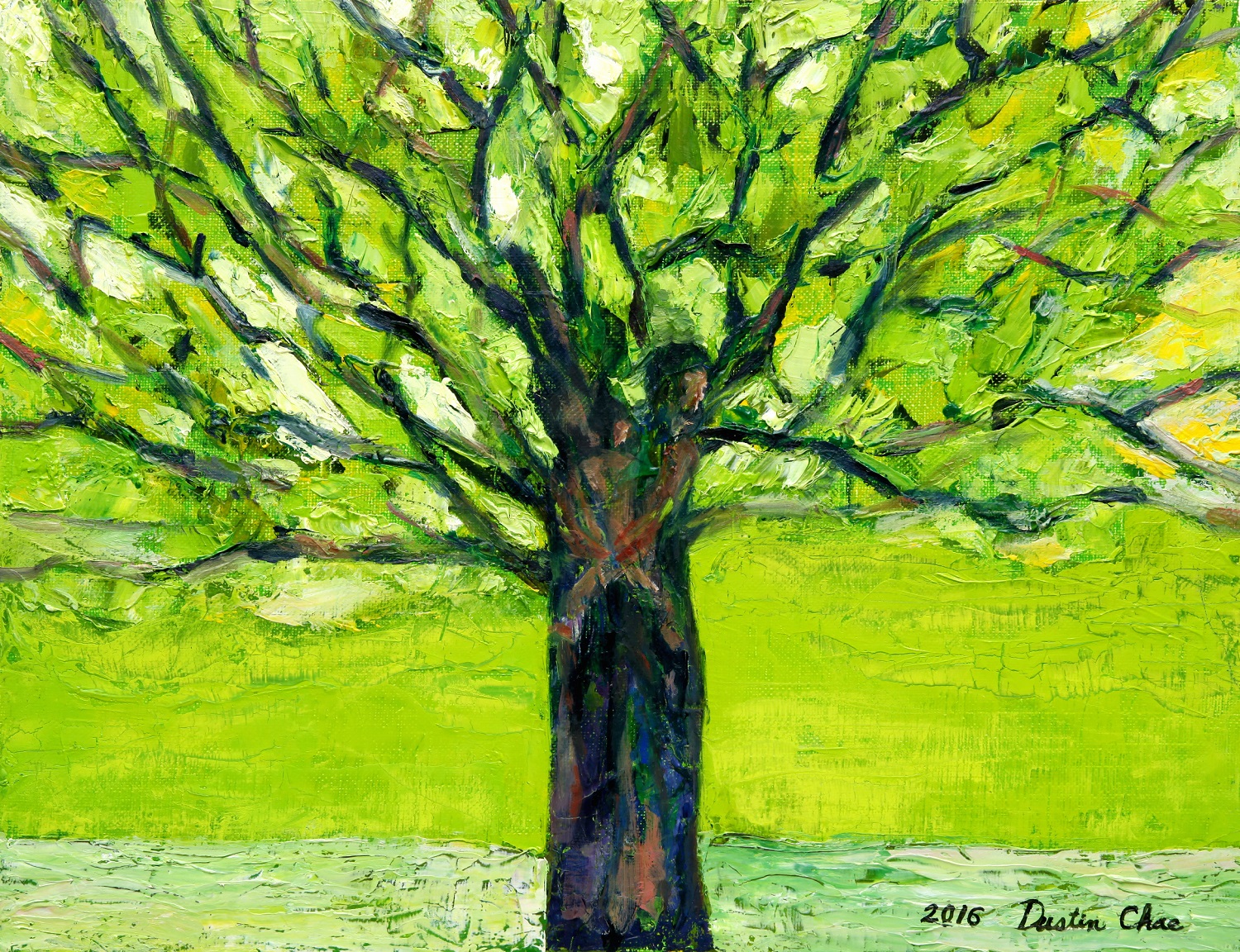 채동욱 전 검찰총장의 작품 ‘Tree of Life 1’