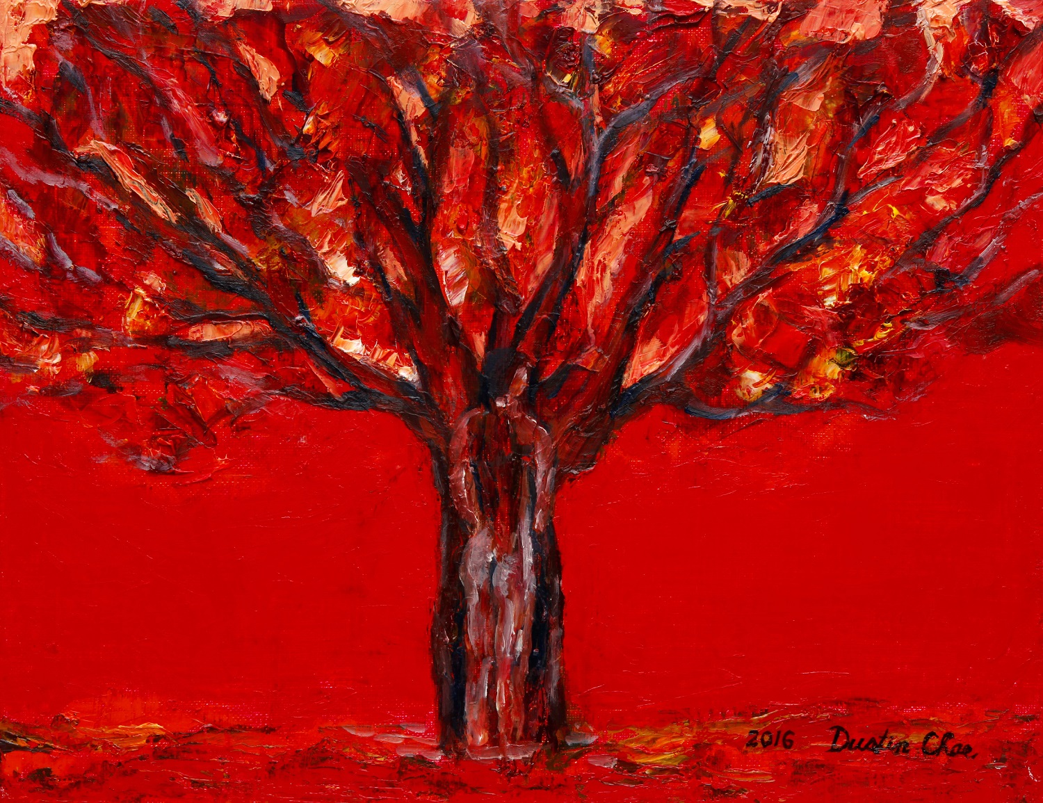 채동욱 전 검찰총장의 작품 ‘Tree of Life 2’