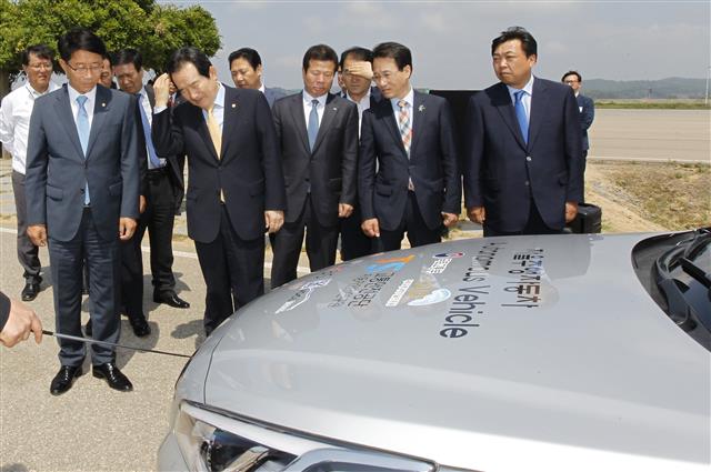 정세균 국회의장 교통안전공단 방문