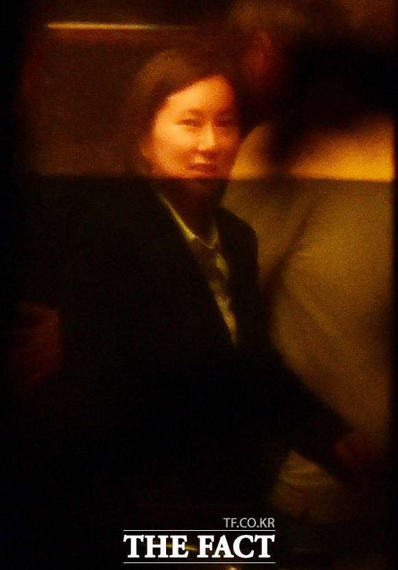 석방된 장시호, 가족들과 재회