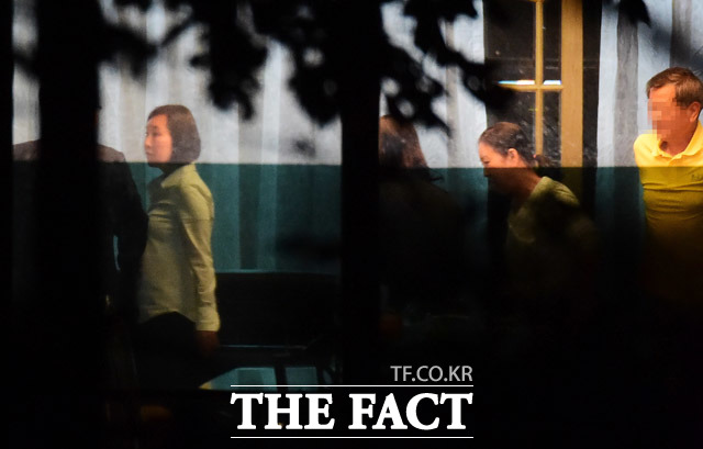 서울 도곡동 집에 도착한 장시호