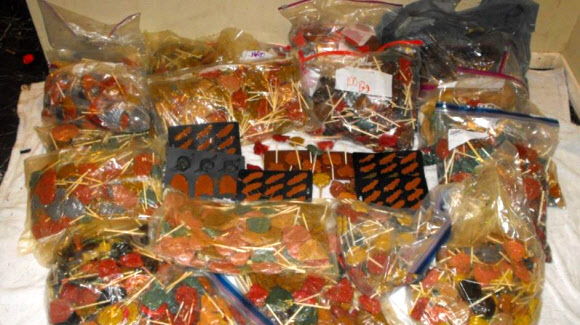 미 텍사스 가정집서 발견된 100만 불 어치 ’마약 사탕’