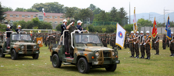 육군 26사단 창설 64주년 참전용사 열병식  