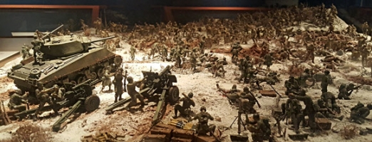 6·25  전쟁…지평리 전투 모형
