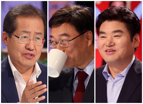 자유한국당 새 당 대표 후보들