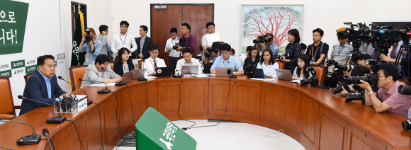 이유미 단독행동임을 주장하는 이용주 의원