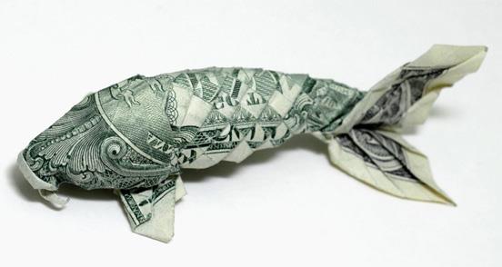 종이접기의 달인들은 1달러짜리 지폐를 이용해 물고기는 물론 영화 스타워스에 등장하는 우주선까지 접기도 한다. 종이접기의 과학은 접힘을 최소화한 상태에서 모양을 만들 수 있는 방법을 연구한다. 디자인 인스피레이션 제공