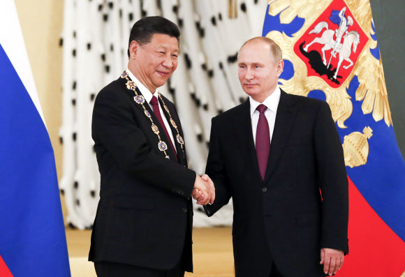 푸틴·시진핑 “사드 반대” 