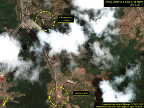 화성-14형 발사장소