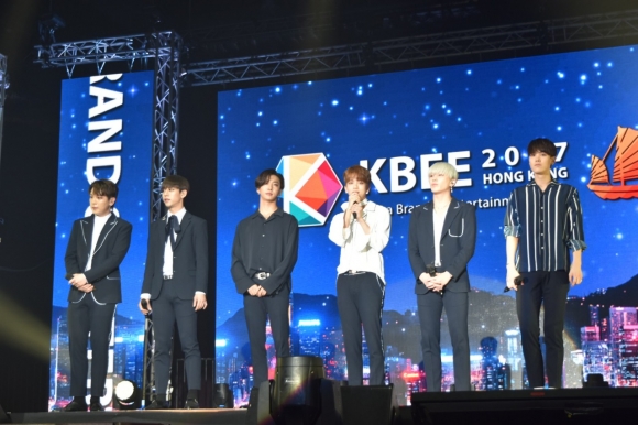 12일부터 3일간 홍콩 아시아월드엑스포에서 열리는 2017 한류박람회(KBEE)의 홍보대사로 참여한 B.A.P <코트라 제공>