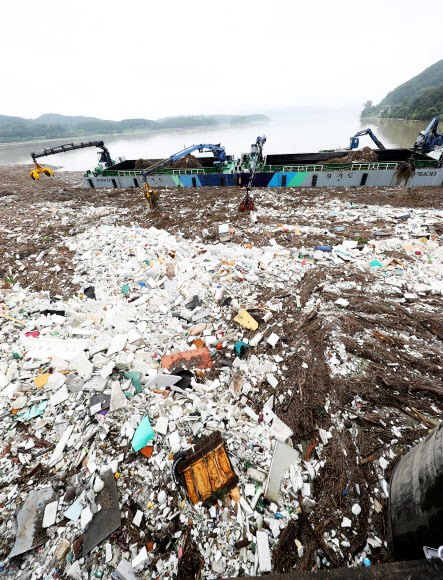 팔당호를 깨끗하게