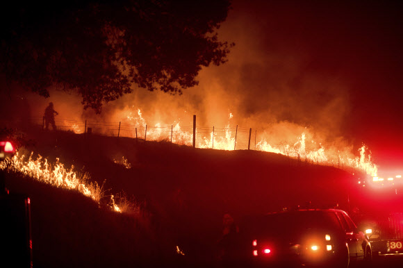 미국 캘리포니아에서 발생한 산불
