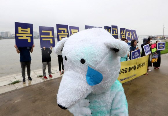 ’북극곰 통키를 도와주세요’