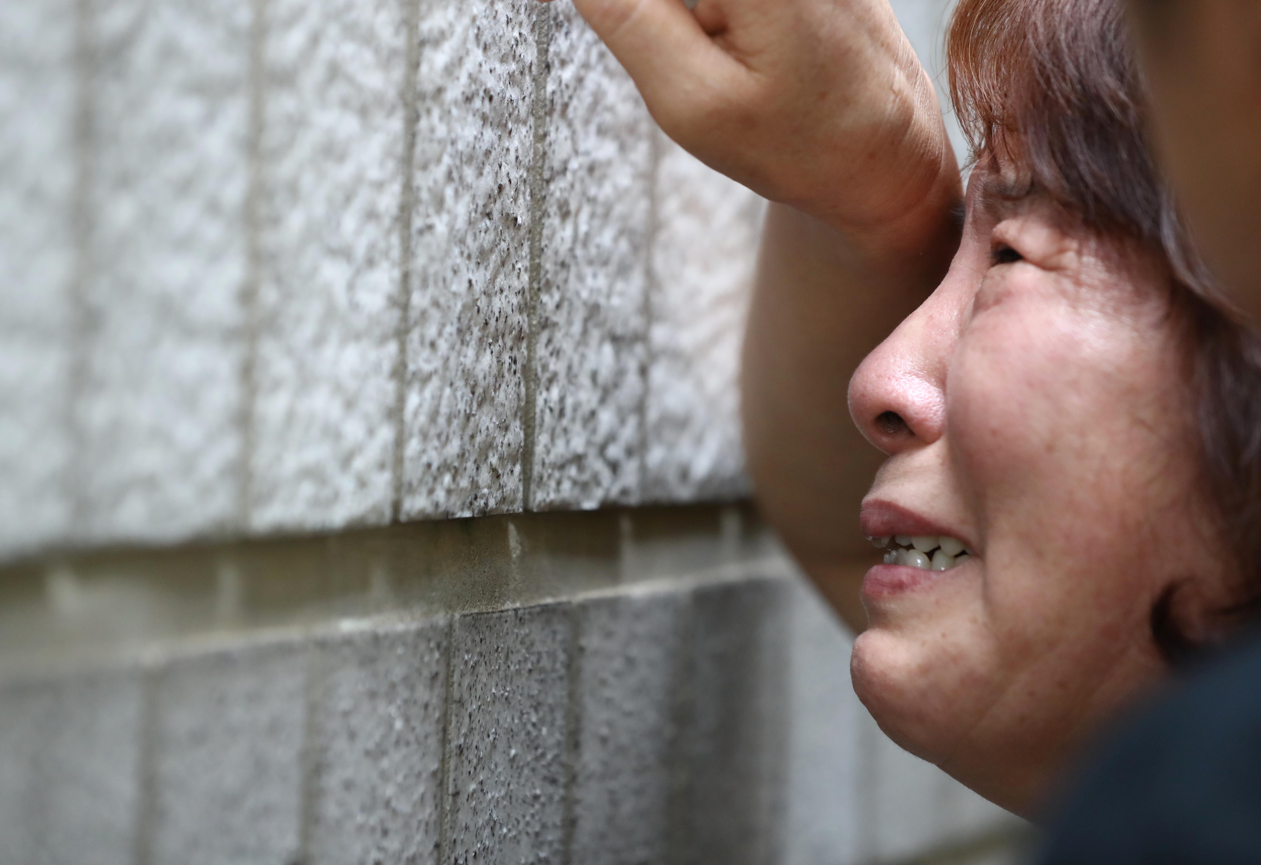 반도체 피해자 울리는 박근혜 전 대통령 지지자의 항의