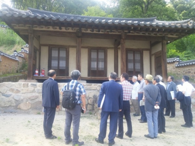 임청각. 임청각 웹사이트 캡처