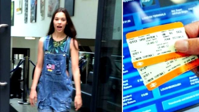 영국의 16세 소녀 인디아 발란코어는 낯선 여성이 85파운드(약 12만 4200원)승차권을 대신 결제해줘 무사히 집에 돌아올 수 있었다. 안드레아 발란코어 페이스북 캡처