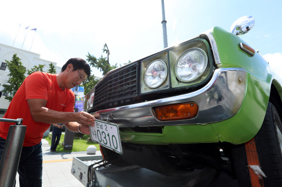’천만관객 태우고 광주까지 왔습니다’
