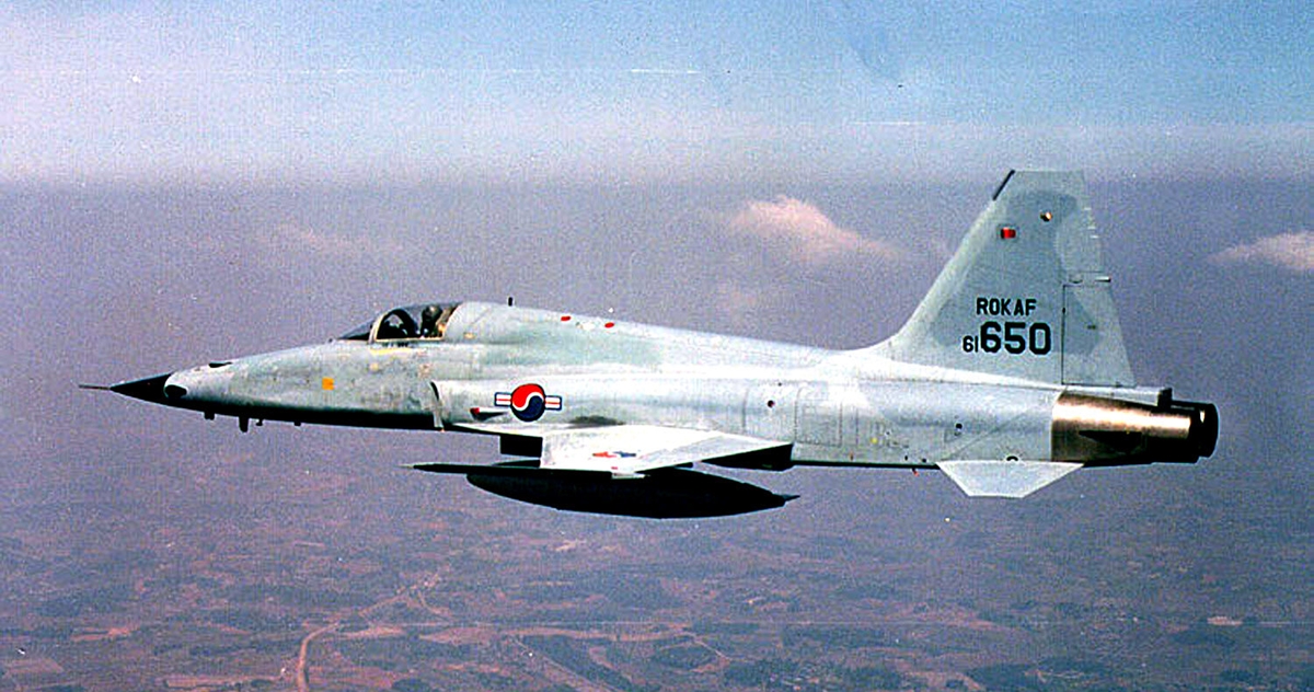 F5-E 전투기.  연합뉴스